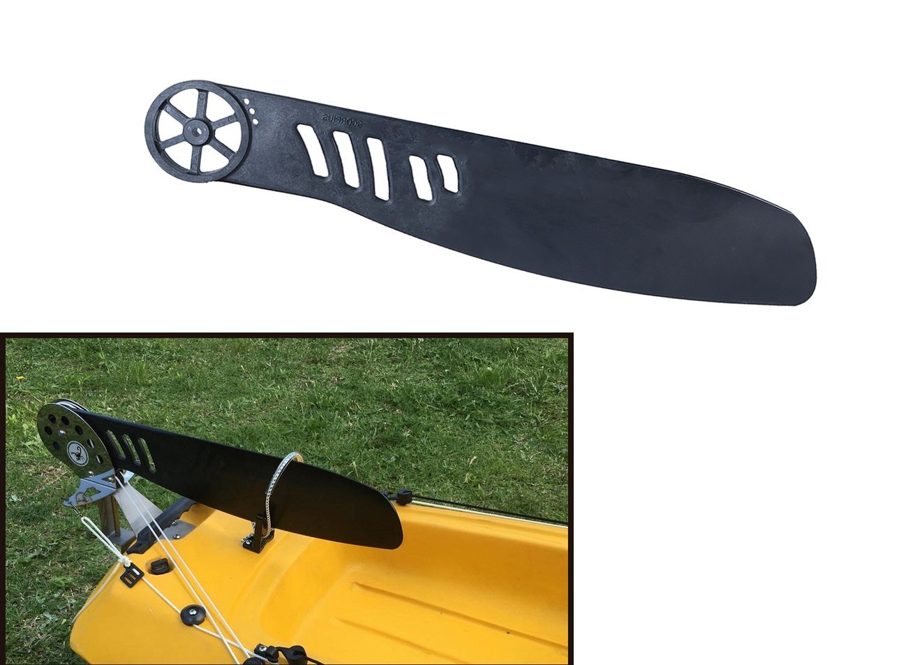 Timón de kayak de alta velocidad, aprox. 50 cm