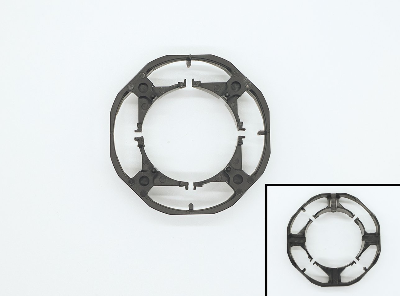 Separador de bobina Ø100 mm (detalle del encastre)